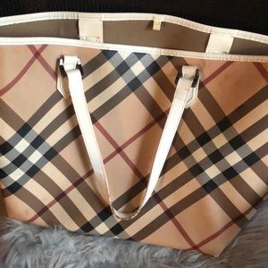 Authentic Burberry tote